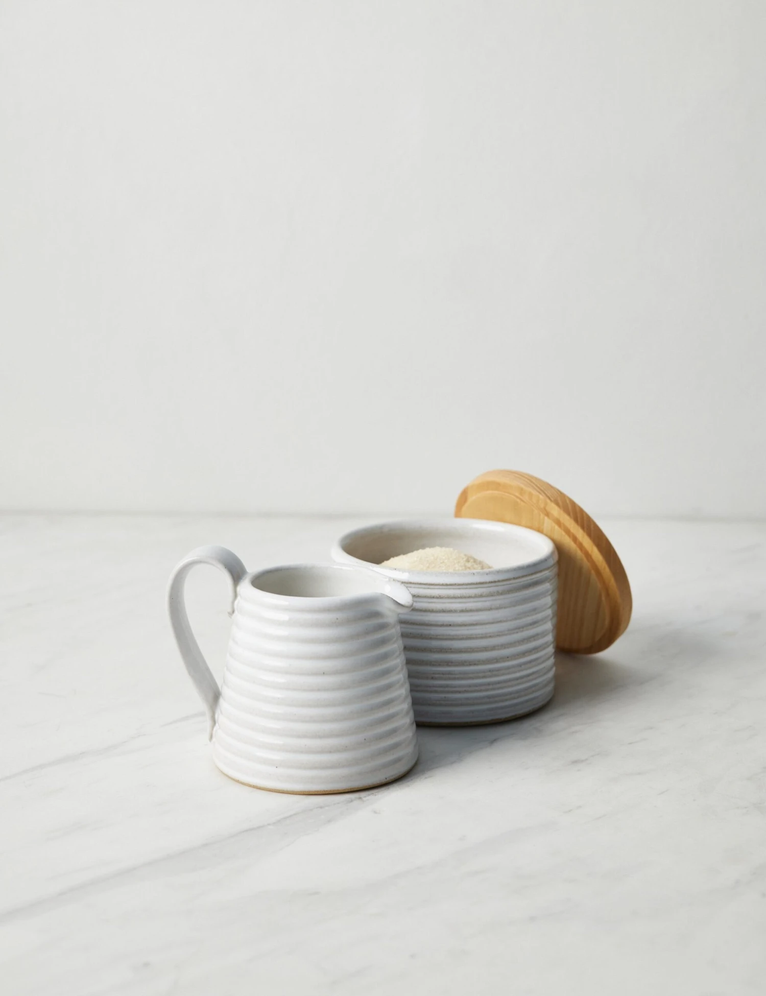 Hemlock Sugar And Creamer Set By Farmhouse Pottery 1 Hemlock Sugar And Creamer Set By Farmhouse Pottery