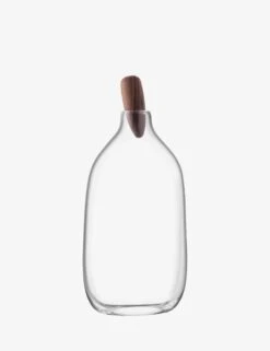 Float Decanter By LSA International -MIUBOW Furniture Shop G1732 50 301 Float Decanter Walnut Stopper 1.4L Clear Unpropped 2248x2923 RGB