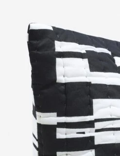 Gemma Sham, (Set Of 2) -MIUBOW Furniture Shop GemmaSham Queen NaturalandBlack 2807