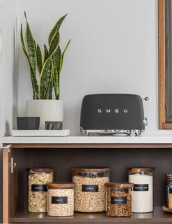 Glass Jars (Set Of 3) By NEAT Method -MIUBOW Furniture Shop GlassJars 1