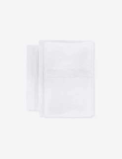 Classico Hemstitch Cotton Sateen Sheet Set By Pom Pom At Home -MIUBOW Furniture Shop HF 8600 W 1