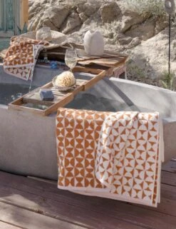 Harper Organic Towel By House No. 23 -MIUBOW Furniture Shop HarperTowelSudanBrownandmeteorite