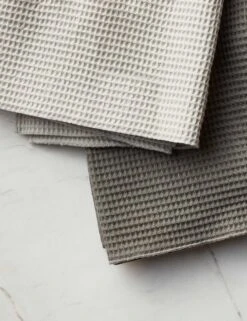 Essential Waffle Dish Towels (Set Of 2) By Hawkins New York -MIUBOW Furniture Shop HawkinsNewYorkEssentialS 2WaffleDishTowels LtGrey DrkGrey a0168c6b 83d3 4a8d 92f4 aa00a6f77b3e