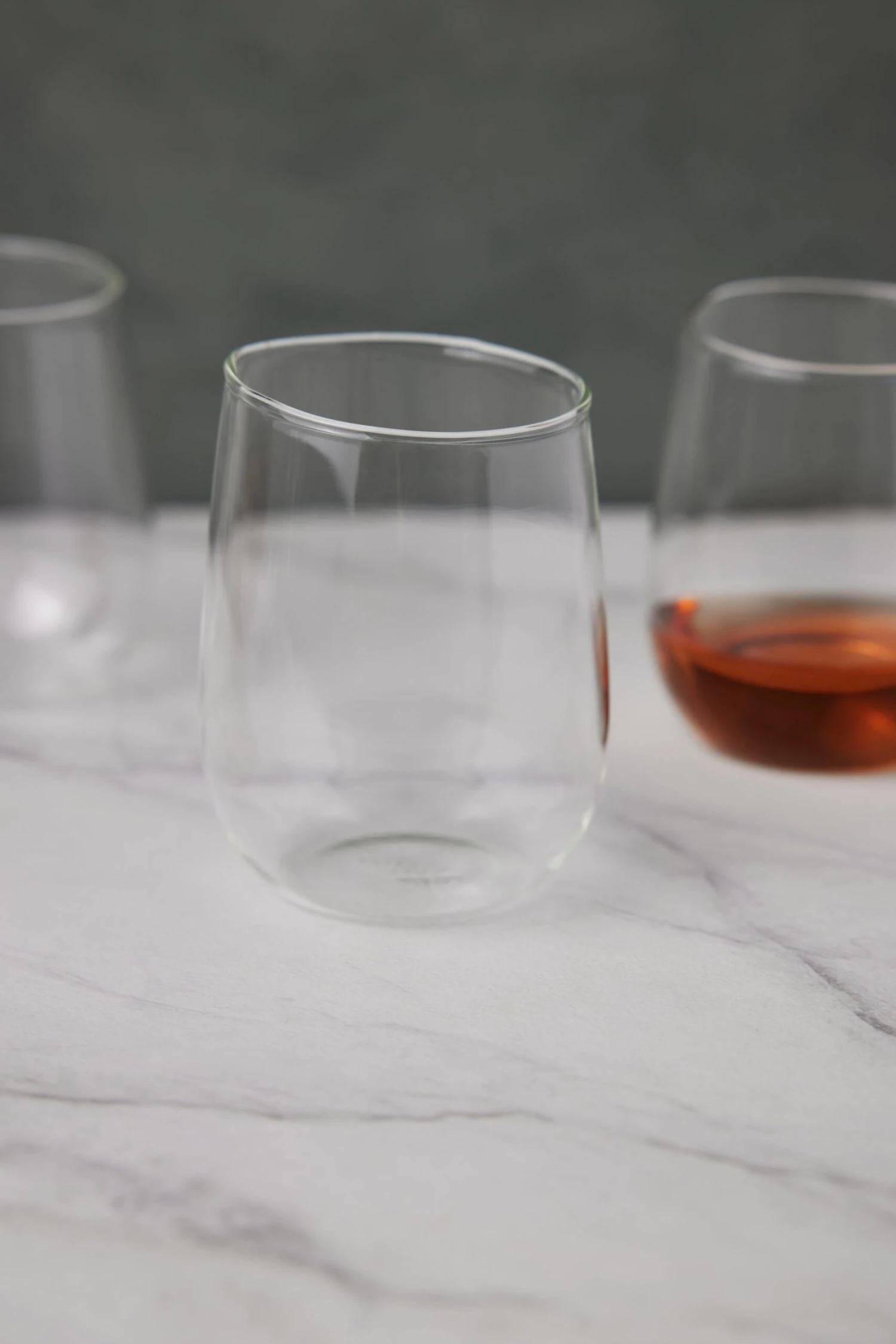 Organic Stemless Wine Glasses (Set Of 4) By Hawkins New York 3 Organic Stemless Wine Glasses (Set Of 4) By Hawkins New York - Image 3