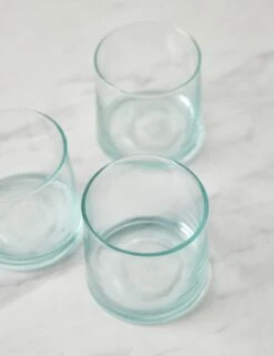 Recycled Glass Tumbler (Set Of 4) By Hawkins New York -MIUBOW Furniture Shop HawkinsNewYorkRecycledGlassTumbler Medium Setof4 5548