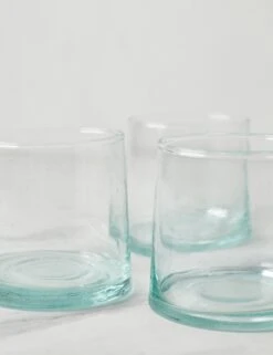 Recycled Glass Tumbler (Set Of 4) By Hawkins New York -MIUBOW Furniture Shop HawkinsNewYorkRecycledGlassTumbler Medium Setof4 5549