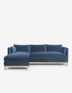 Hollingworth Sectional Sofa By Ginny Macdonald -MIUBOW Furniture Shop Hollingsworth Sectional Velvet Harbor LAF