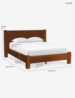 Hyvaa Bed By Sarah Sherman Samuel -MIUBOW Furniture Shop HyvaaBed Cognac 3609 CalKing