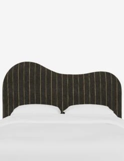Kadence Headboard -MIUBOW Furniture Shop KadenceHeadboard PeppercornStripe 922QFRTPPR 2 SITECROP