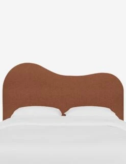 Kadence Headboard -MIUBOW Furniture Shop KadenceHeadboard TerracottaLinen 922QZMTRC 2 SITECROP