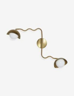 Kukka Adjustable Sconce By Sarah Sherman Samuel -MIUBOW Furniture Shop KukkaAdjustableSconcebySarahShermanSamuel Brass A0656448 4250 Product