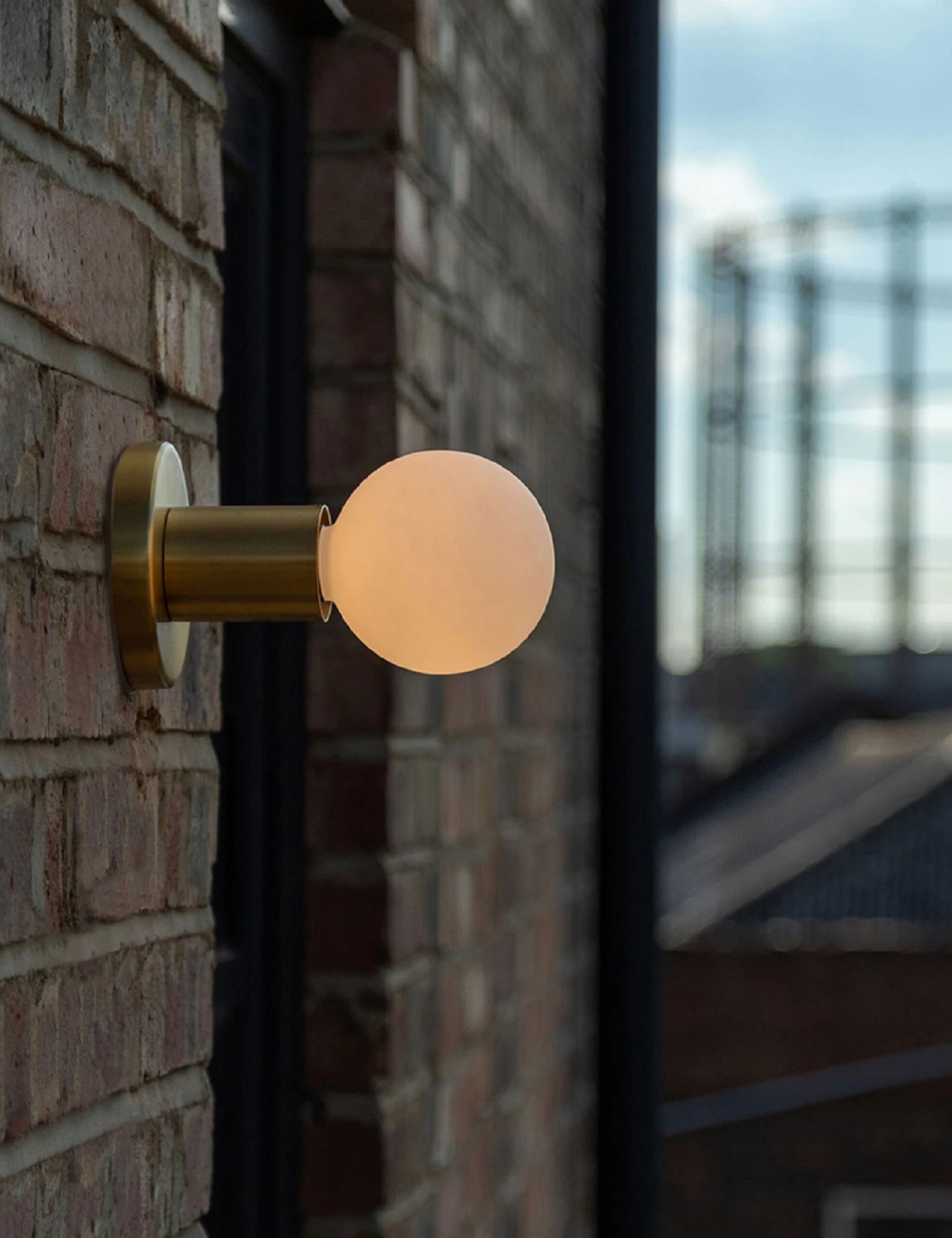 Lochan Indoor / Outdoor Sconce With Sphere III By Tala 2 Lochan Indoor / Outdoor Sconce With Sphere III By Tala - Image 2