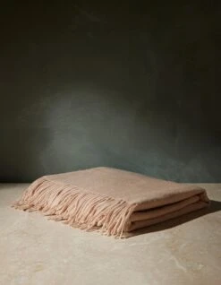 Lambswool Throw By Tartan Blanket Co -MIUBOW Furniture Shop LambswoolBlanketinSandMelange 2809 Swatch SITECROP Product