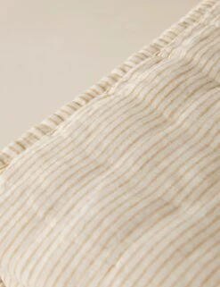 Lammin Linen Quilted Coverlet By Sarah Sherman Samuel -MIUBOW Furniture Shop LamminLinenCoverlet Goldenrod Queen Full A0656731 022 Product