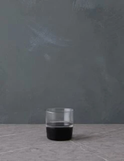 Light Colore Water Tumbler By Ichendorf Milano -MIUBOW Furniture Shop LightColoreWaterTumbler BlackandClearbyIchendorfMilano 15754