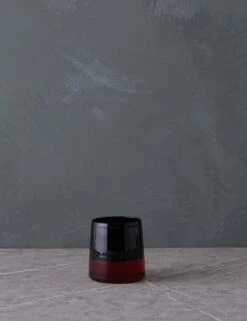 Light Colore Wine Tumbler By Ichendorf Milano -MIUBOW Furniture Shop LightColoreWineTumbler ClearandBlackbyIchendorfMilano 15743