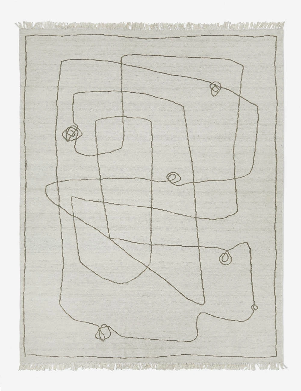 Line Drawing Flatweave Rug By Sarah Sherman Samuel 1 Line Drawing Flatweave Rug By Sarah Sherman Samuel