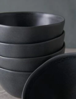 Livia Soup / Cereal Bowl (Set Of 6) By Costa Nova -MIUBOW Furniture Shop LiviaCerealBowl Setof6 byCasafina Black L0467320 2015