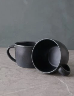 Livia Mug (Set Of 2) By Costa Nova -MIUBOW Furniture Shop LiviaMug Setof2 byCasafina Black L0467327 2027
