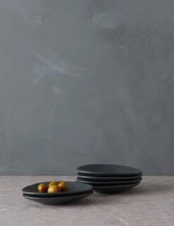 Livia Oval Plate (Set Of 6) By Costa Nova 16 Livia Oval Plate (Set Of 6) By Costa Nova -MIUBOW Furniture Shop LiviaOvalPlate Setof6 byCasafina Black L0467314 2033