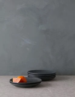 Livia Salad / Dessert Plate (Set Of 6) By Costa Nova 21 Livia Salad / Dessert Plate (Set Of 6) By Costa Nova -MIUBOW Furniture Shop LiviaSaladPlate Setof6 byCasafina Black L0467311 2006