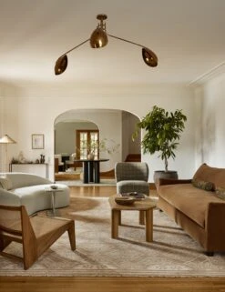 Tiger Bolster Pillow By Sarah Sherman Samuel -MIUBOW Furniture Shop Lulu and Georgia Main LivingRoomV 4168 Site Crop Lifestyle 2