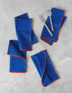 Linen Napkins (Set Of 4) By MADRE 20 Linen Napkins (Set Of 4) By MADRE -MIUBOW Furniture Shop MADRELinenNapkins Maiz Medium Setof4 4730