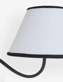 Magdalene Double Sconce 30 Magdalene Double Sconce -MIUBOW Furniture Shop MagdaleneDoubleSconceBronze BlackRimShade 12759