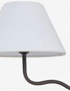 Magdalene Double Sconce 34 Magdalene Double Sconce -MIUBOW Furniture Shop MagdaleneDoubleSconceBronze WhiteShade 12753