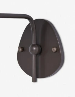 Magdalene Single Sconce -MIUBOW Furniture Shop MagdaleneSconceBronze WhiteShade 12744