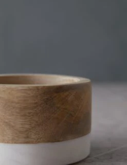 Vang Bottle Holder -MIUBOW Furniture Shop MangoWoodandMarbleBottleHolder 15589 1