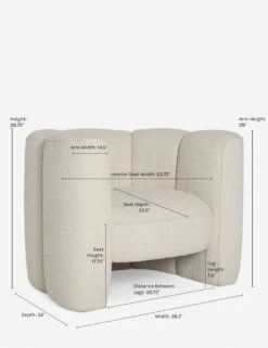 Mila Chair By Eny Lee Parker -MIUBOW Furniture Shop MilaChairbyEnyLeeParker Ivory A0655305 2508 1