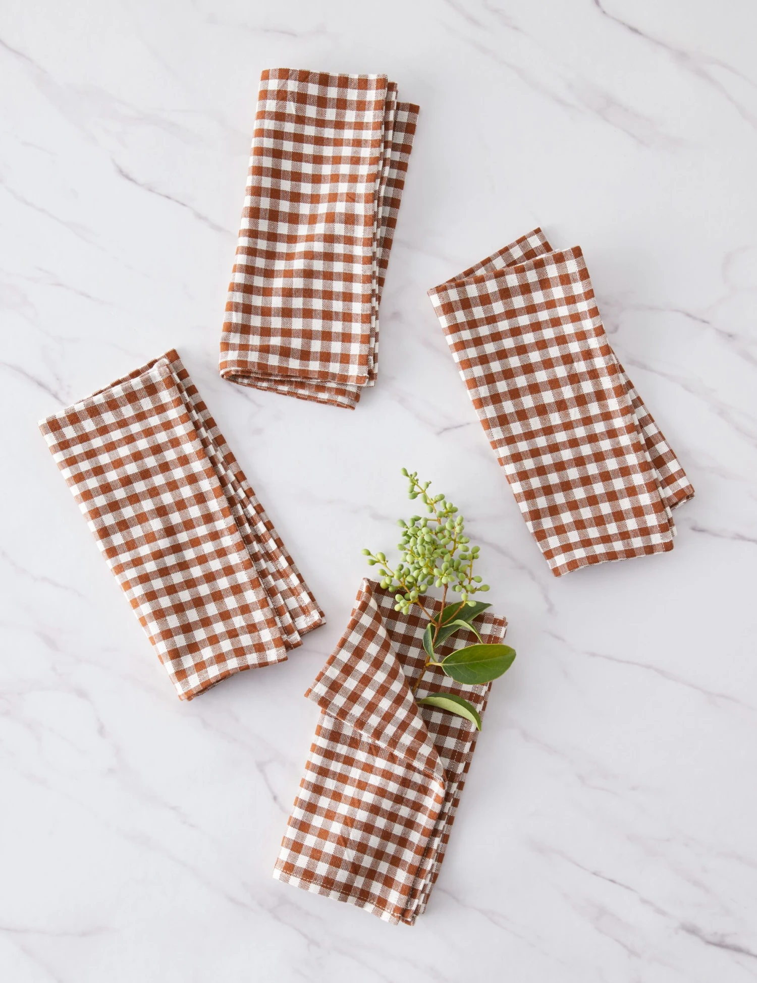 Mini Gingham Napkins (Set Of 4) By Heather Taylor Home 1 Mini Gingham Napkins (Set Of 4) By Heather Taylor Home