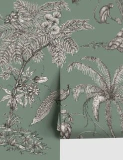 Scalamandre MOA Wallpaper By Sandberg -MIUBOW Furniture Shop Moa juniper 240 68 RollShot SITECROP