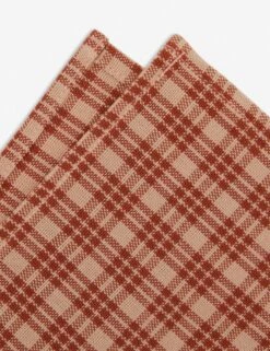 Katherine Plaid Napkins (Set Of 4) By Heather Taylor Home -MIUBOW Furniture Shop NAP KATH SNA Katherine Plaid Sienna Napkins 2 efabad71 0b98 4abf b33a f7e8c9b576ad