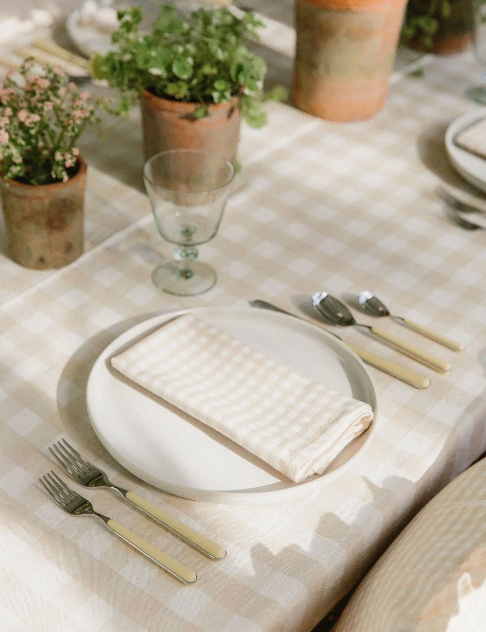 Mini Gingham Napkins (Set Of 4) By Heather Taylor Home 9 Mini Gingham Napkins (Set Of 4) By Heather Taylor Home - Image 9