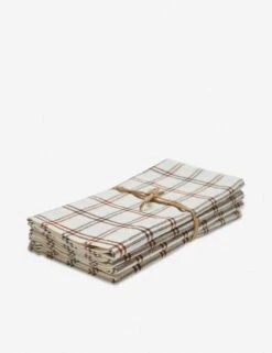 Mayfair Plaid Napkins (Set Of 4) By Heather Taylor Home