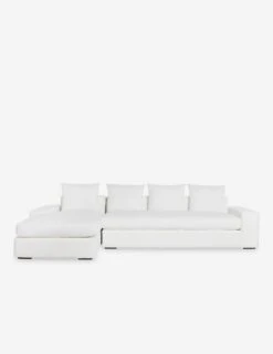Nadine Sectional Sofa -MIUBOW Furniture Shop NadineChaiseSectionalLAF WhitePerformance 12818 SITECROP