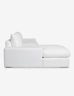 Nadine Sectional Sofa -MIUBOW Furniture Shop NadineChaiseSectionalLAF WhitePerformance 12829 SITECROP