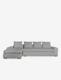 Nadine Sectional Sofa -MIUBOW Furniture Shop NadineChaiseSectionalRAF KleinSilver 12818 SITECROP