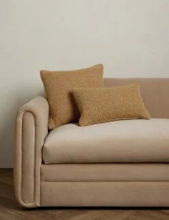 Nedda Boucle Pillow -MIUBOW Furniture Shop NeddaPillowSibling Camel A0656261 Studio Lifestyle2