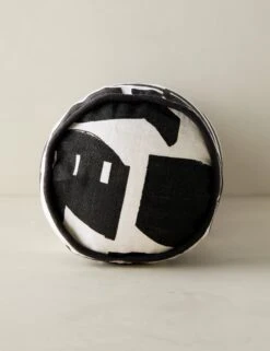 Organic Shapes Linen Bolster Pillow By Sarah Sherman Samuel 24 Organic Shapes Linen Bolster Pillow By Sarah Sherman Samuel -MIUBOW Furniture Shop OrganicShapesLinenBolsterPillow BlackandIvorybySarahShermanSamuel A0656011B1120 Product