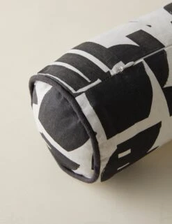 Organic Shapes Linen Bolster Pillow By Sarah Sherman Samuel 23 Organic Shapes Linen Bolster Pillow By Sarah Sherman Samuel -MIUBOW Furniture Shop OrganicShapesLinenBolsterPillow BlackandIvorybySarahShermanSamuel A0656011B1121 Product