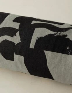 Organic Shapes Linen Bolster Pillow By Sarah Sherman Samuel 18 Organic Shapes Linen Bolster Pillow By Sarah Sherman Samuel -MIUBOW Furniture Shop OrganicShapesLinenBolsterPillow KhakiandBlackbySarahShermanSamuel A0656013B1130 Product