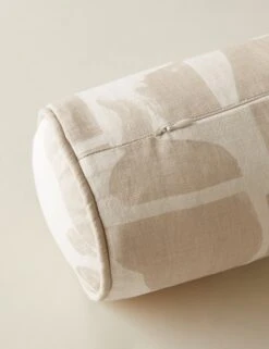 Organic Shapes Linen Bolster Pillow By Sarah Sherman Samuel 29 Organic Shapes Linen Bolster Pillow By Sarah Sherman Samuel -MIUBOW Furniture Shop OrganicShapesLinenBolsterPillow TaupeandIvorybySarahShermanSamuel A0656012B1139 Product