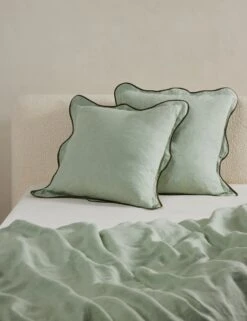 Essie Hemp Sham By Sarah Sherman Samuel -MIUBOW Furniture Shop OteliaHempSham Lichen Euro A0656706 551 Product