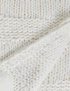 Oulu Throw By Pom Pom At Home -MIUBOW Furniture Shop OuluWinterWhiteThrow swatch