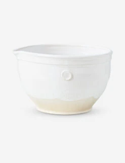 Handthrown Mixing Bowl -MIUBOW Furniture Shop PEY109LW9 etuhome handthrown mixing bowl large whiteground