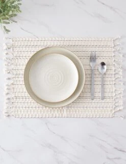 Panalito Placemat By Minna -MIUBOW Furniture Shop PanalitoPlacematbyMinna Cream 16034