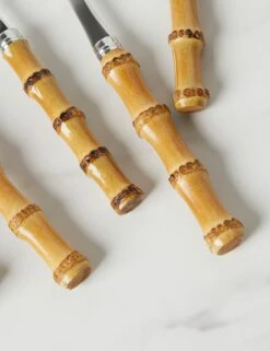 Panda Flatware 5-Piece Set By Sabre -MIUBOW Furniture Shop PandaFlatwarebySabre Bamboo A0656943 4735 Product